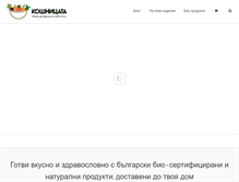 Tablet Screenshot of koshnitsata.com